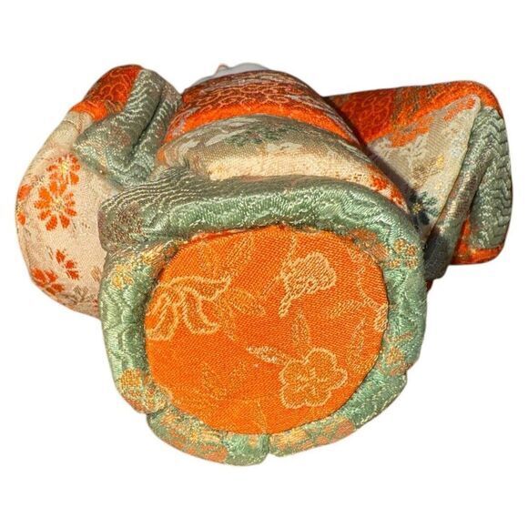 Vintage Kimekomi Ichimatsu Gofun Kimono Doll Porcelain Head 9 In Tall Japan - Picture 9 of 9